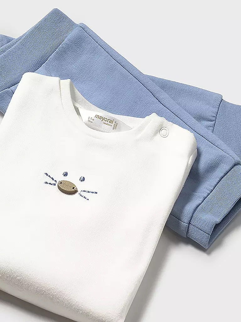 MAYORAL | Ensemble 3 pièces pour bébé garçon : veste, t-shirt à manches longues et pantalon | 