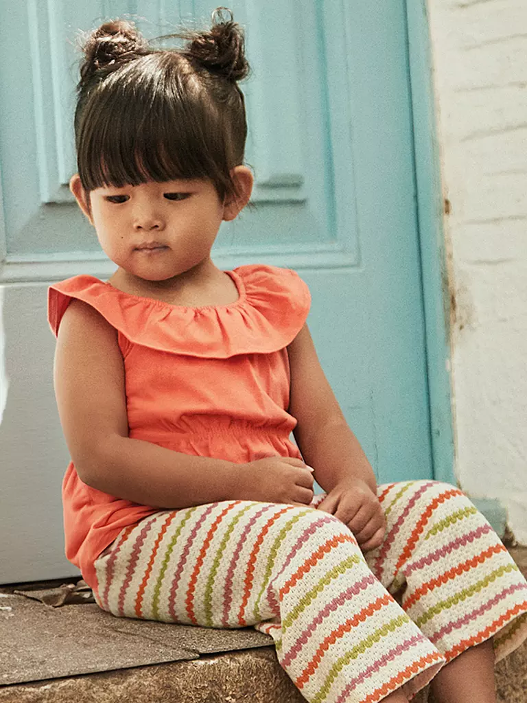 MAYORAL | Ensemble bébé 2 pièces, top et pantalon | Crème
