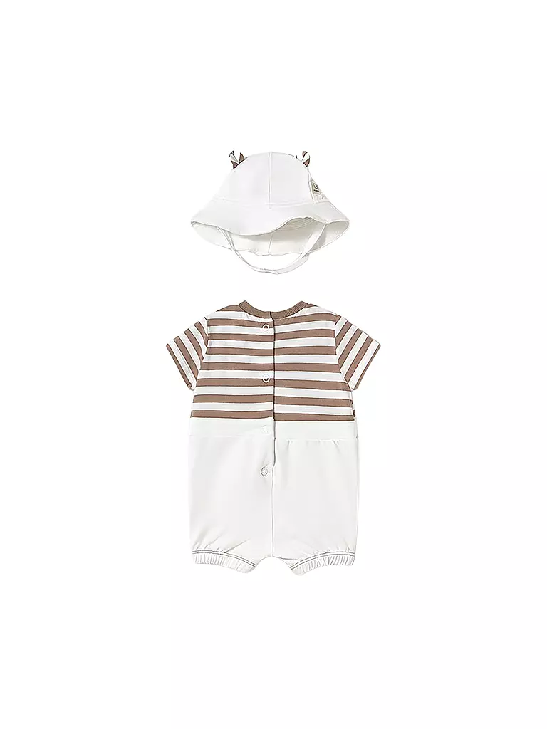 MAYORAL | Ensemble bébé 2 pièces barboteuse et bonnet | 