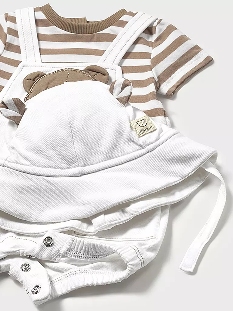 MAYORAL | Ensemble bébé 2 pièces barboteuse et bonnet | 