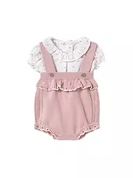 MAYORAL | Ensemble bébé 2 pièces blouse et salopette | Beige
