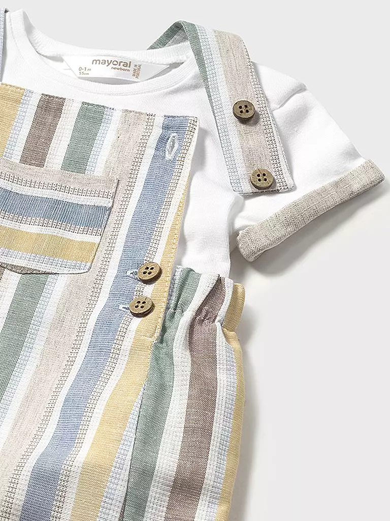 MAYORAL | Ensemble bébé 2 pièces salopette et T-shirt | 