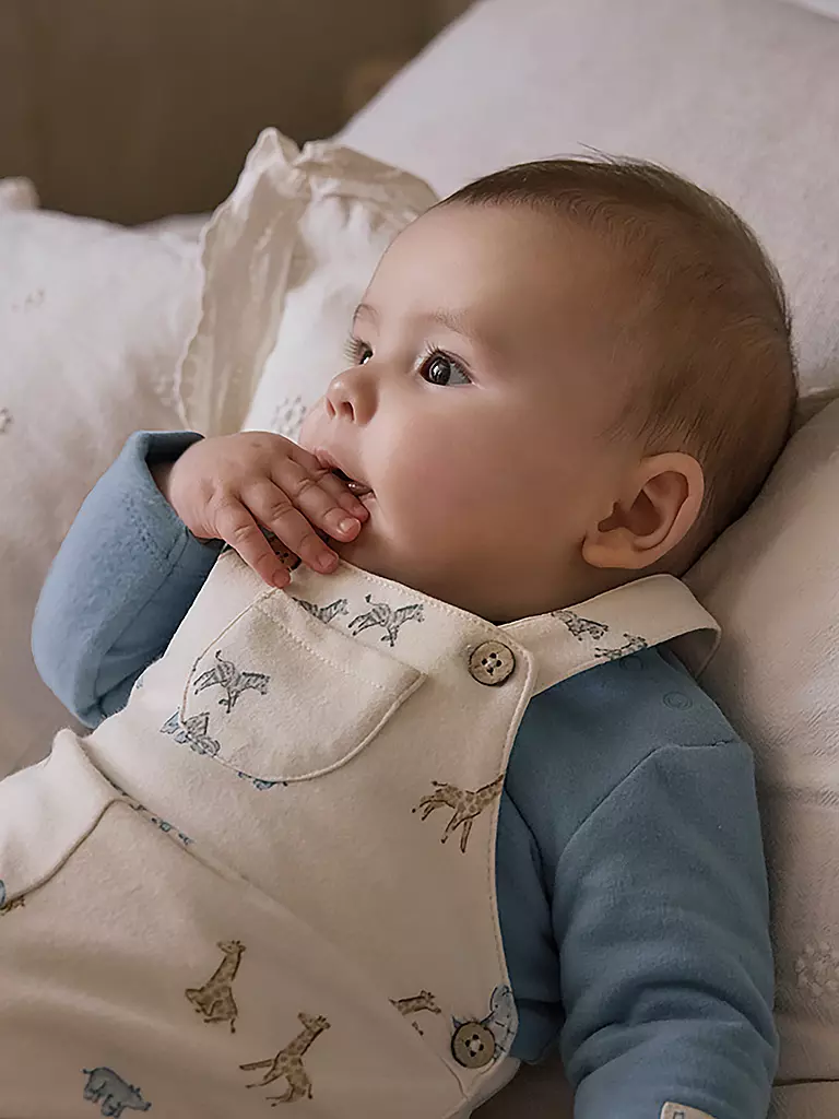 MAYORAL | Ensemble bébé 2 pièces T-shirt à manches longues et salopette | 