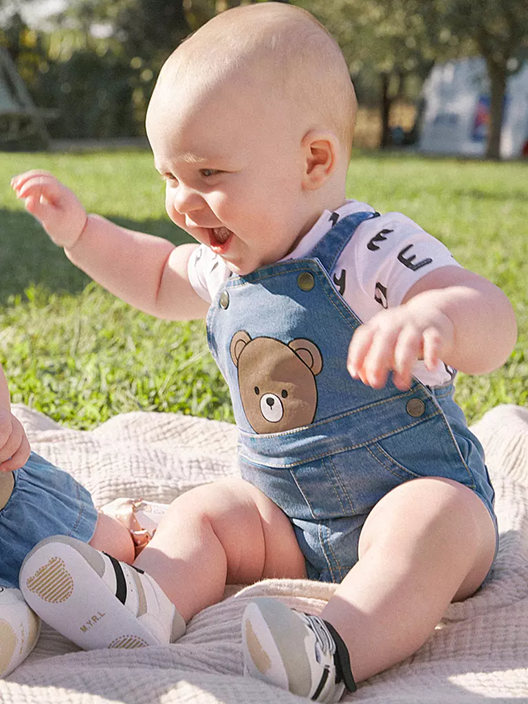 MAYORAL | Ensemble bébé 2 pièces T-shirt et salopette | blau