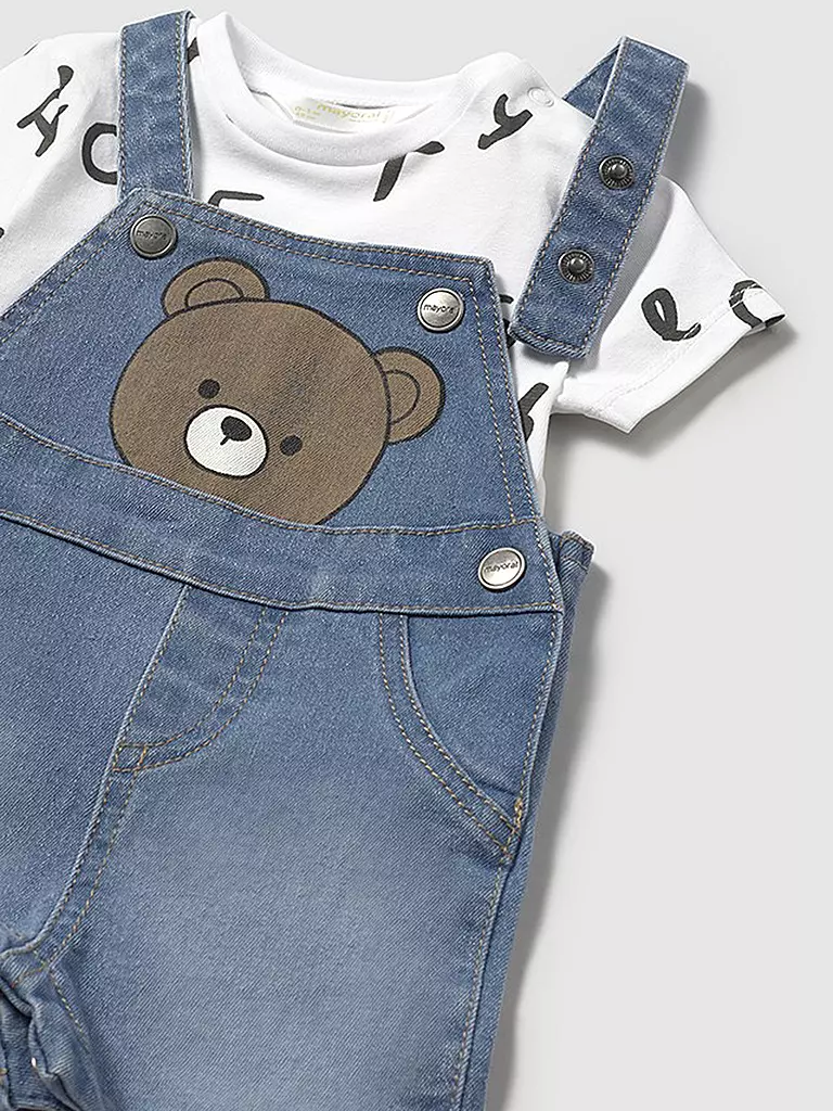MAYORAL | Ensemble bébé 2 pièces T-shirt et salopette | 