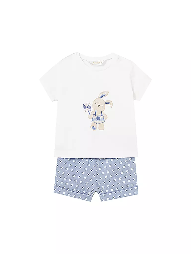 MAYORAL | Ensemble bébé 2 pièces T-shirt et short | hellblau
