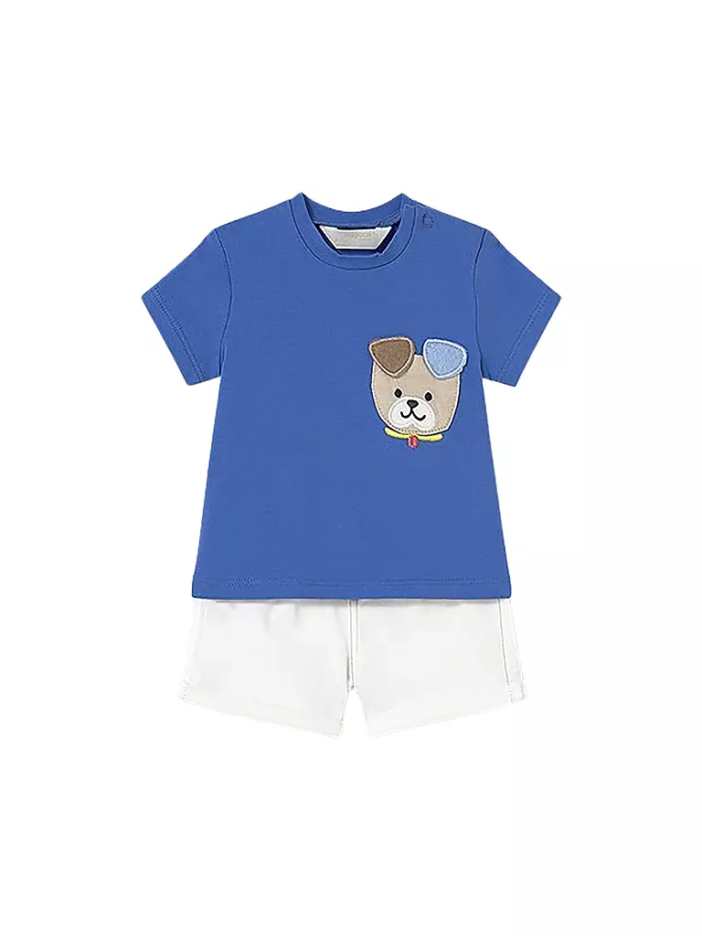 MAYORAL | Ensemble bébé 2 pièces T-shirt et short | Bleu