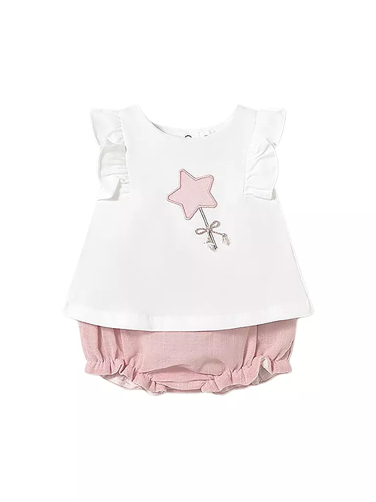 MAYORAL | Ensemble bébé 2 pièces T-shirt et short | rosa