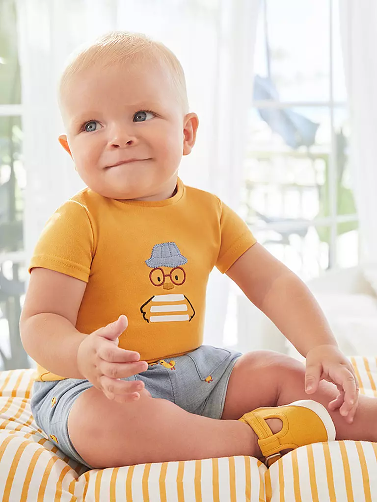 MAYORAL | Ensemble bébé 2 pièces T-shirt et short | gelb