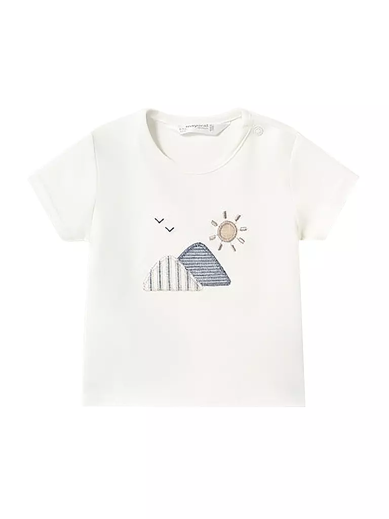MAYORAL | Ensemble bébé 3 pièces chemise, T-shirt et short | 