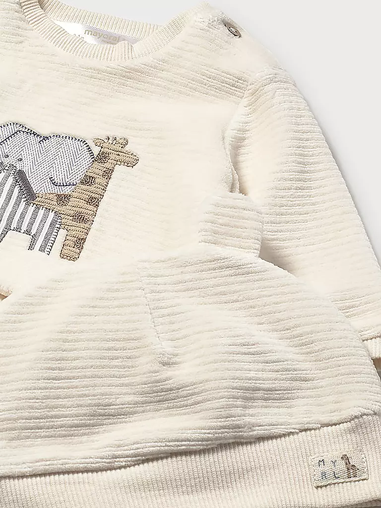 MAYORAL | Ensemble bébé 3 pièces pull, pantalon, bonnet | 