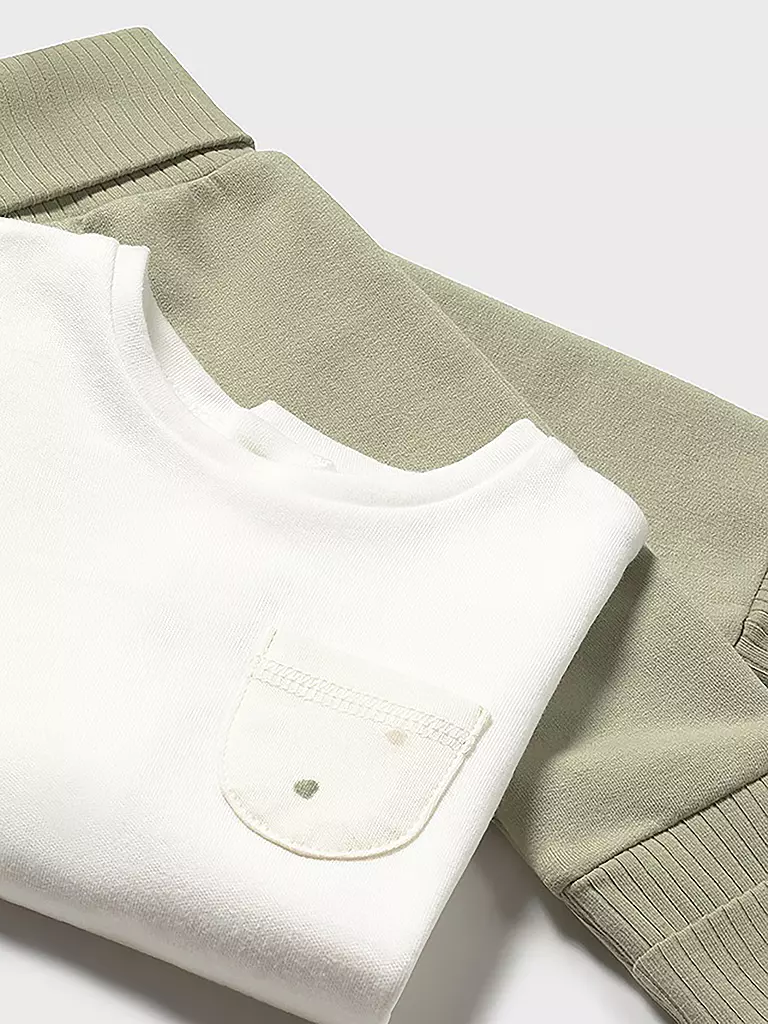 MAYORAL | Ensemble bébé 3 pièces veste, t-shirt à manches longues et pantalon | 