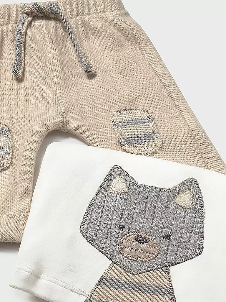 MAYORAL | Ensemble bébé 3 pièces veste, t-shirt à manches longues et pantalon | 
