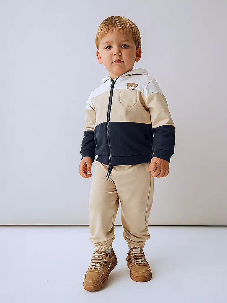 MAYORAL | Ensemble bébé 3 pièces veste et pantalon de jogging | blau