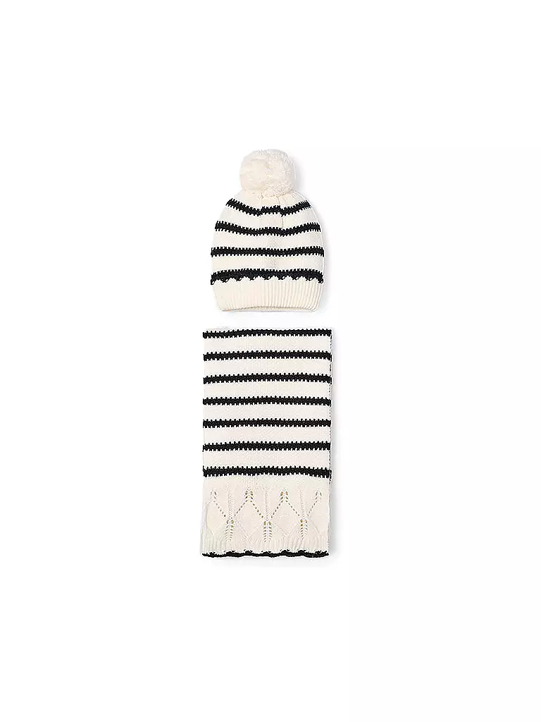 MAYORAL | Ensemble enfant 2 pièces bonnet et écharpe | weiss
