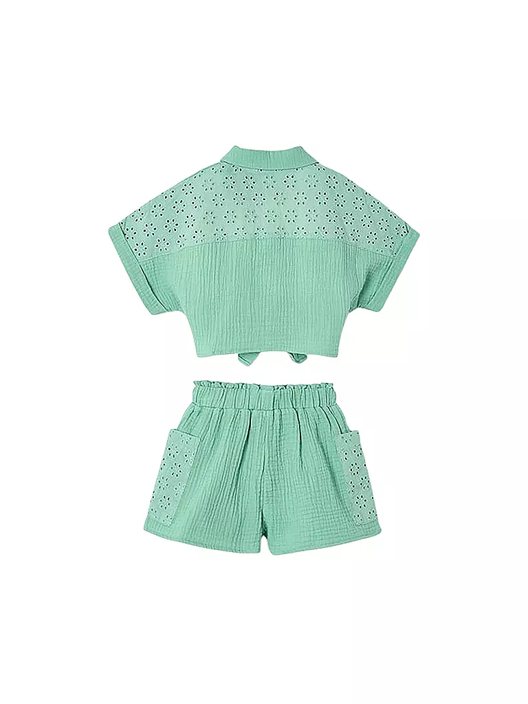 MAYORAL | Ensemble fille 2 pièces chemisier et short | 