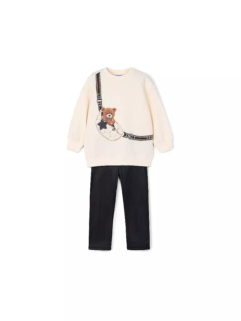 MAYORAL | Ensemble fille 2 pièces pull et leggings | schwarz