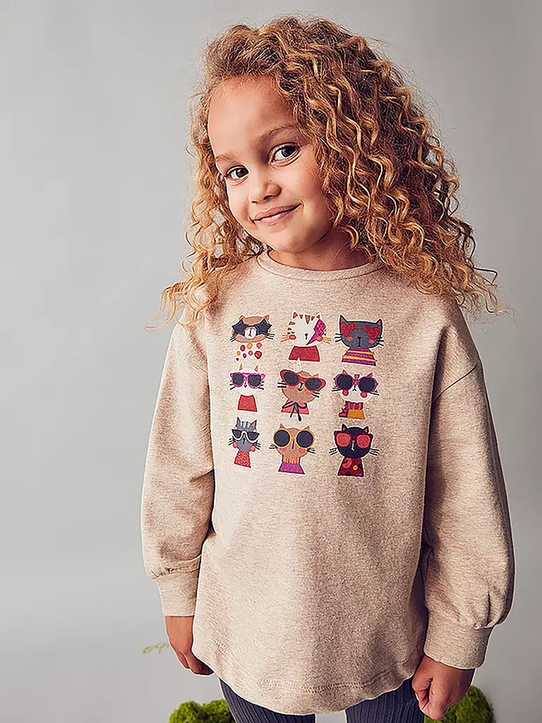 MAYORAL | Ensemble fille 2 pièces pull et leggings | Beige