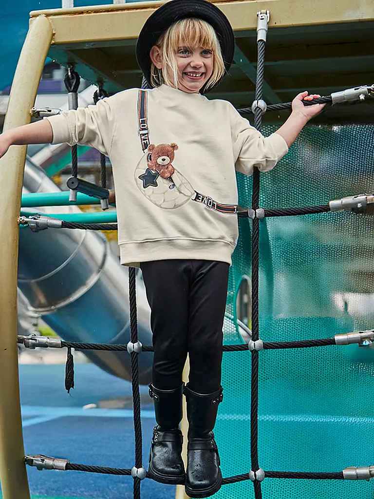 MAYORAL | Ensemble fille 2 pièces pull et leggings | schwarz