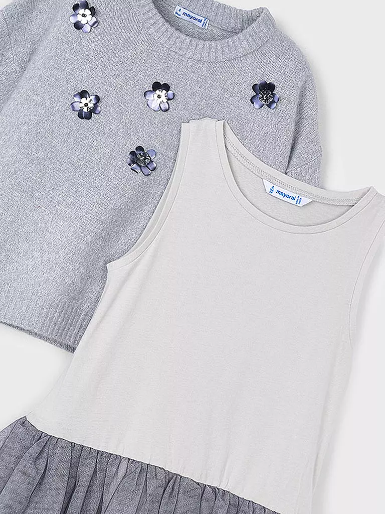 MAYORAL | Ensemble fille 2 pièces pull et robe |