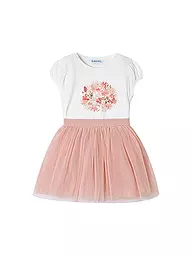 MAYORAL | Ensemble fille 2 pièces T-shirt et jupe | Rose
