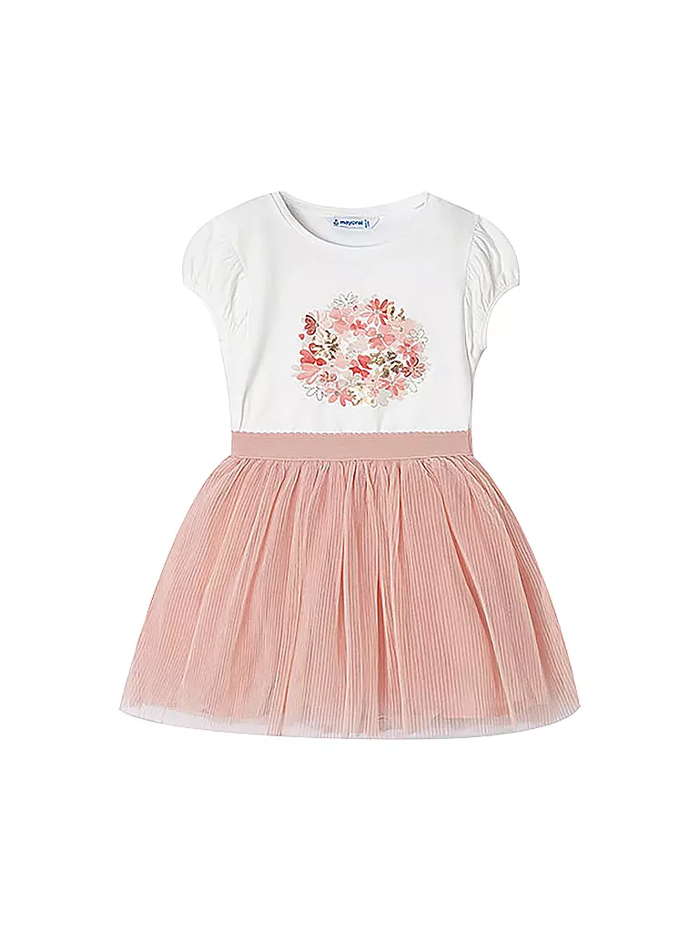 MAYORAL | Ensemble fille 2 pièces T-shirt et jupe | rosa