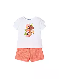MAYORAL | Mädchen Set 2-teilig T-Shirts und Shorts | Orange