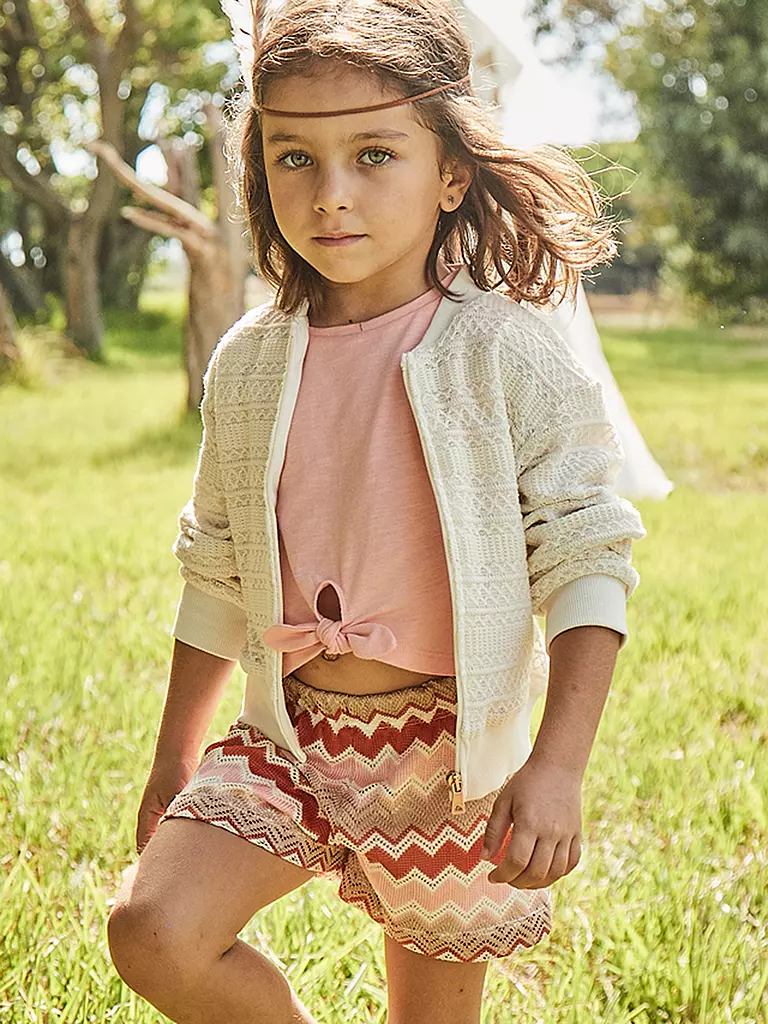 MAYORAL | Ensemble fille 2 pièces T-shirt et short | koralle