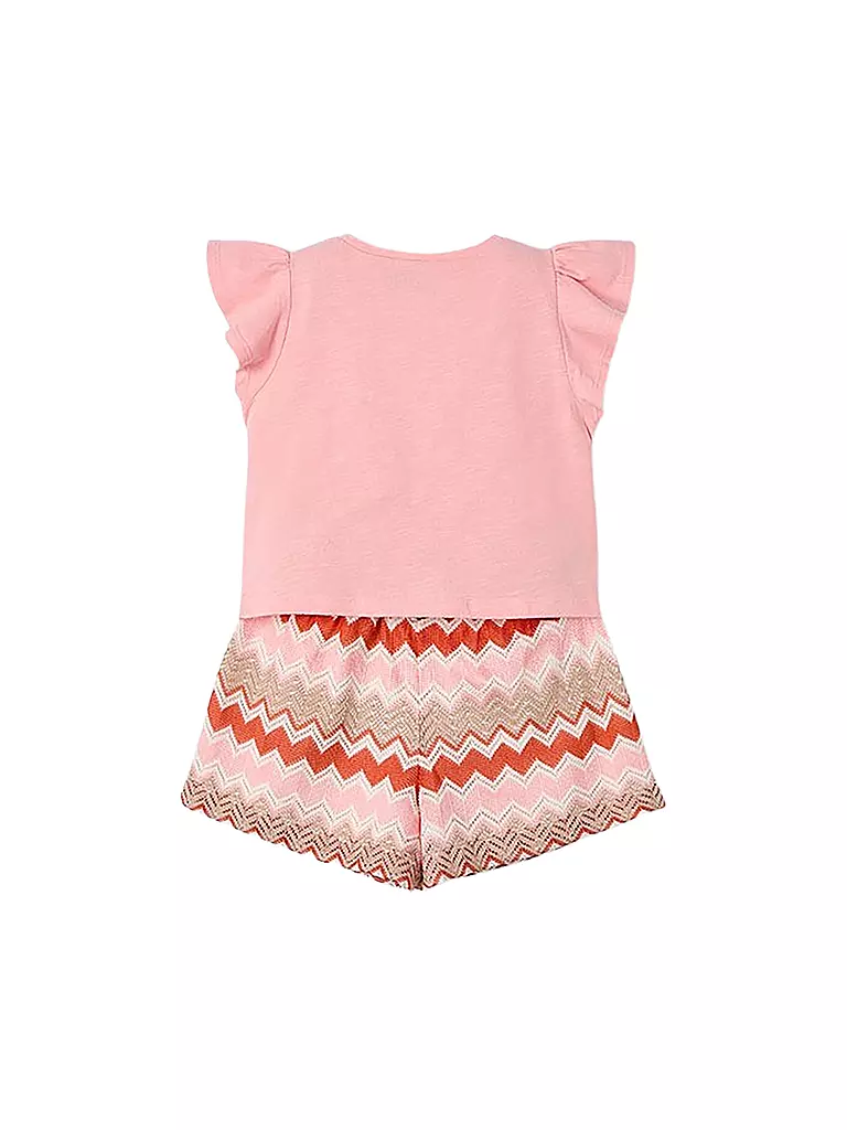 MAYORAL | Ensemble fille 2 pièces T-shirt et short | koralle