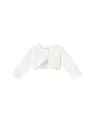 MAYORAL | Gilet en tricot pour bébé - Boléro | Crème
