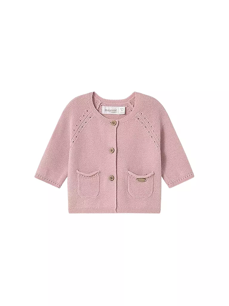MAYORAL | Gilet en tricot pour bébé | rosa