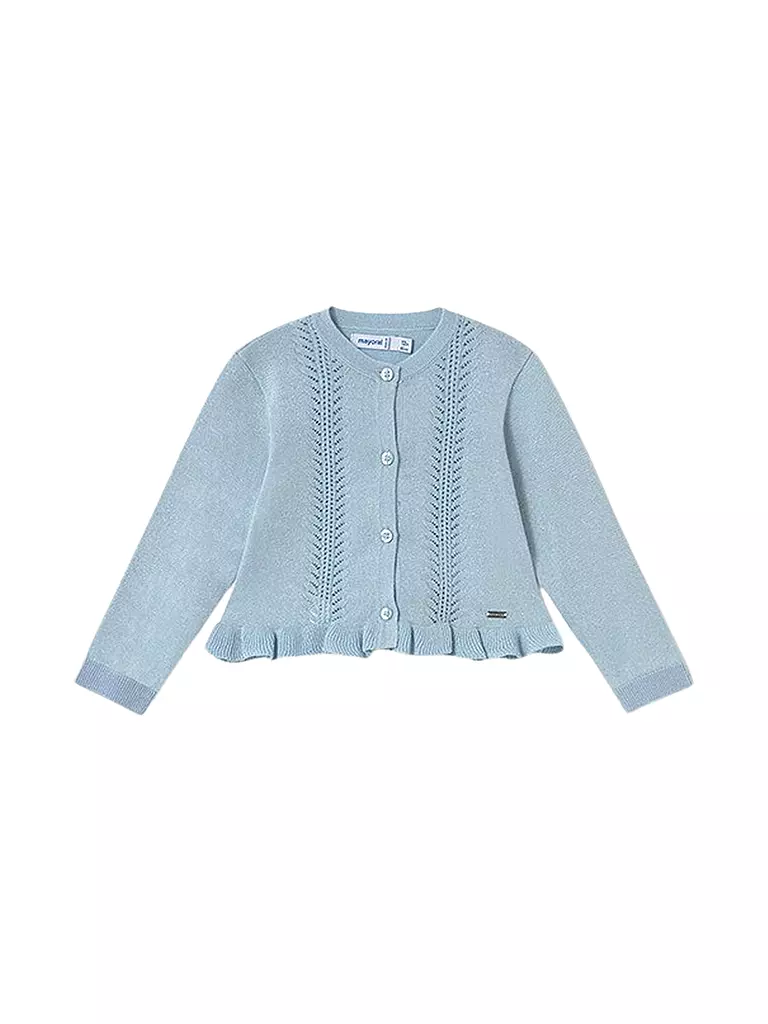 MAYORAL | Gilet en tricot pour bébé | hellblau