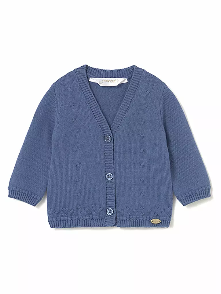 MAYORAL | Gilet en tricot pour bébé | blau