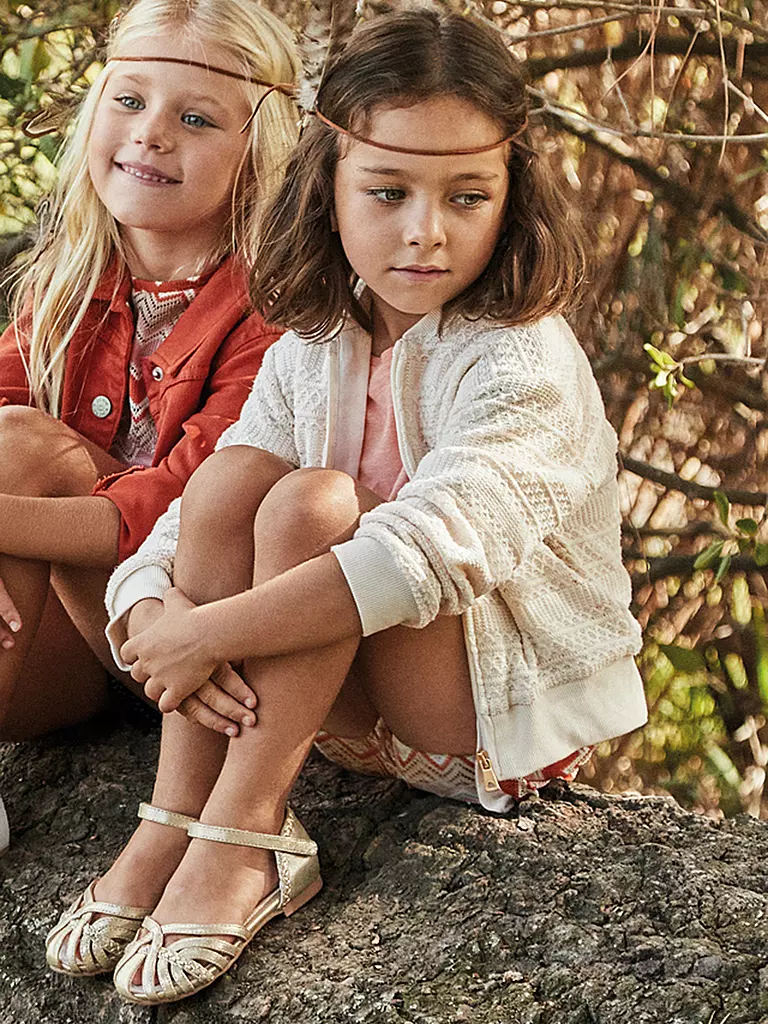 MAYORAL | Gilet en tricot pour fille | Crème