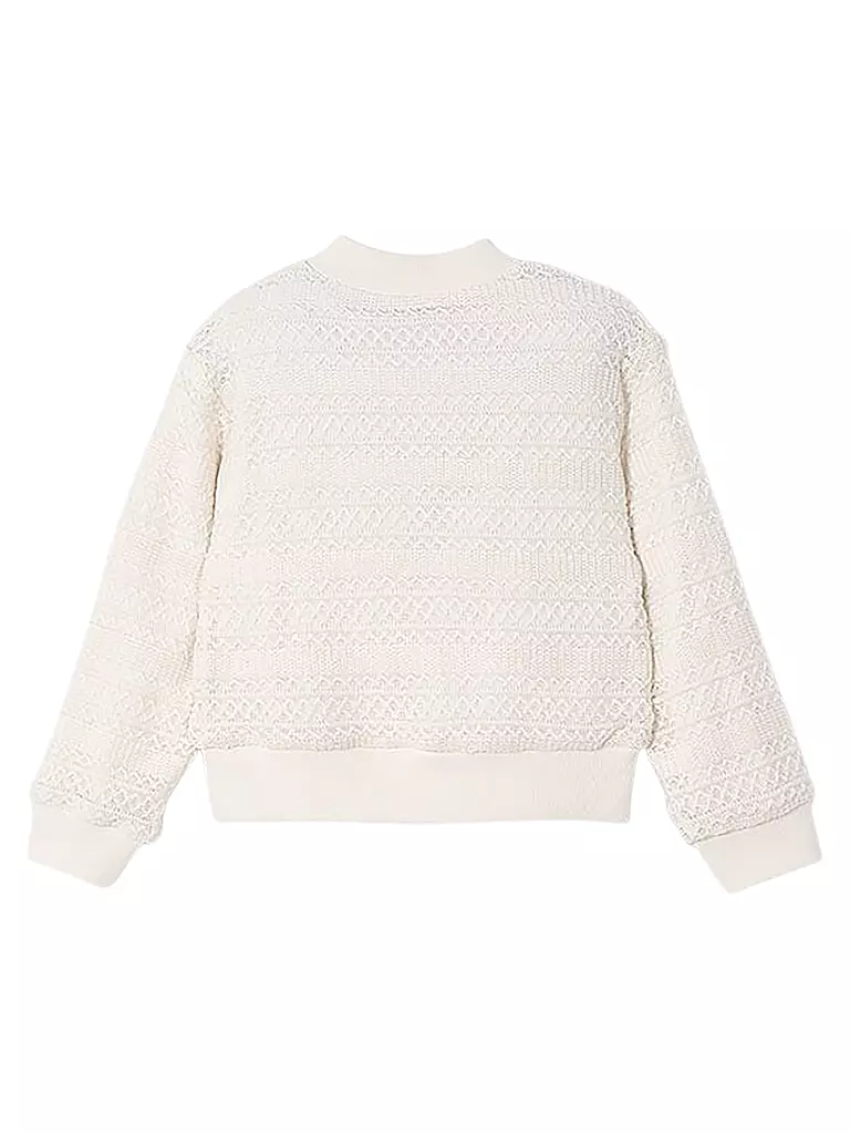 MAYORAL | Gilet en tricot pour fille | Crème