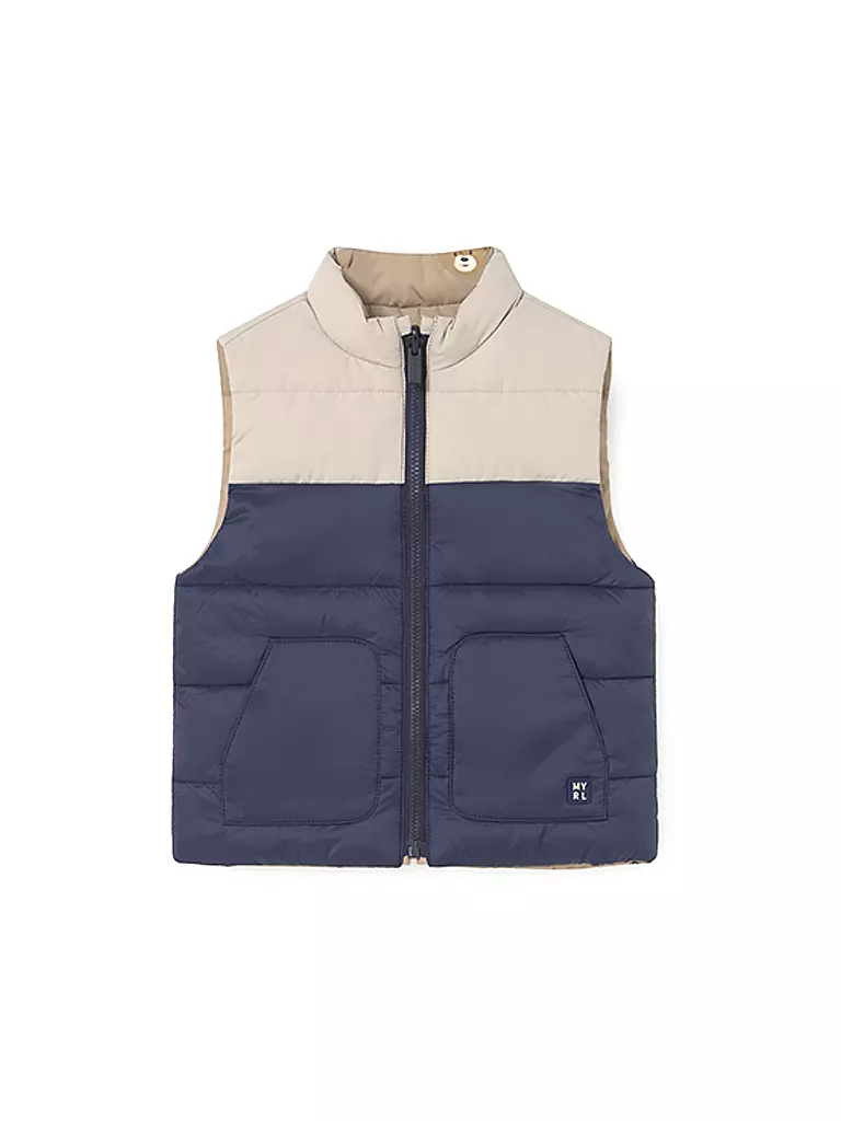 MAYORAL | Gilet matelassé pour bébé | dunkelblau