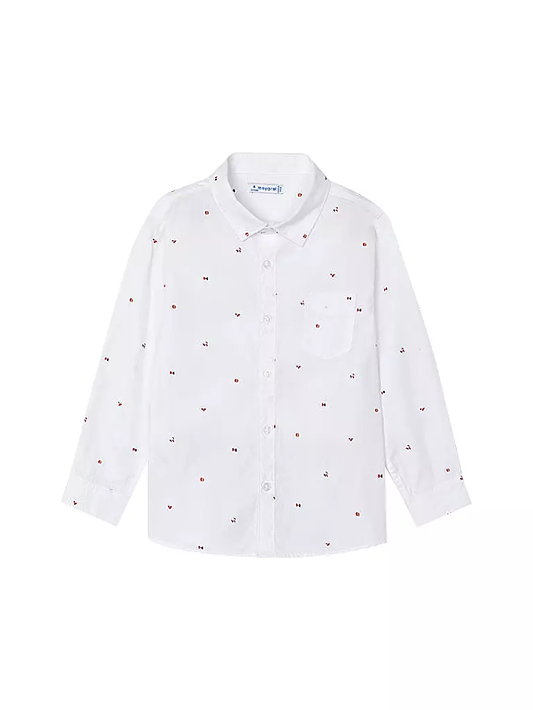 MAYORAL | Jungen Hemd  | Blanc
