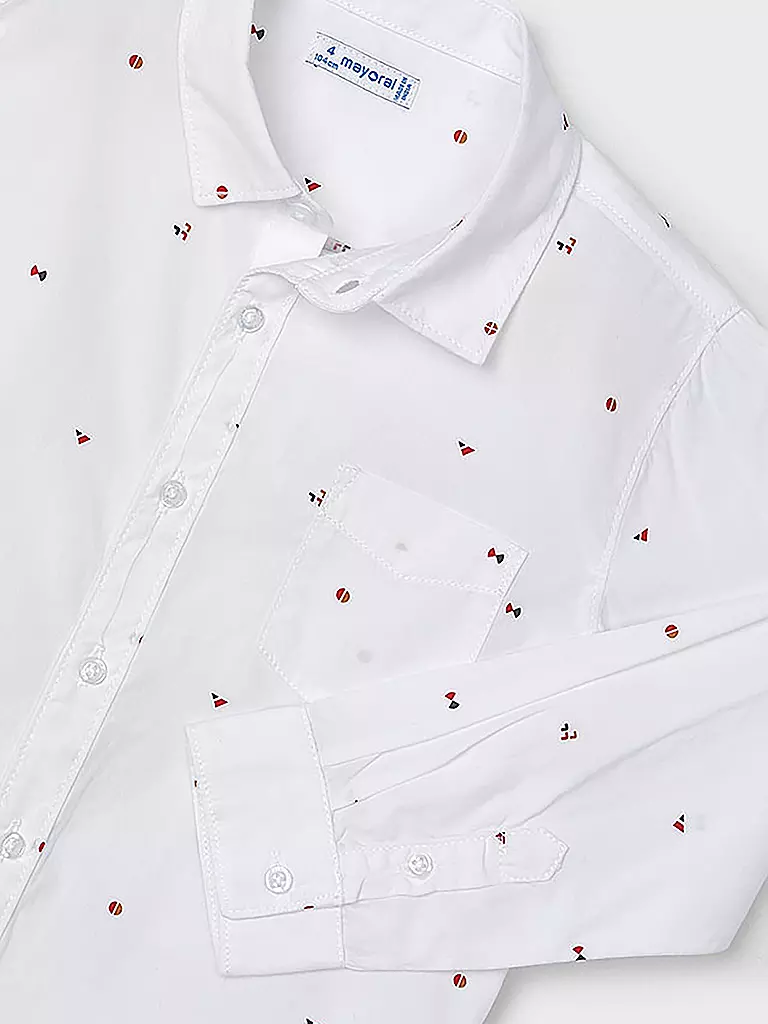 MAYORAL | Jungen Hemd  | Blanc
