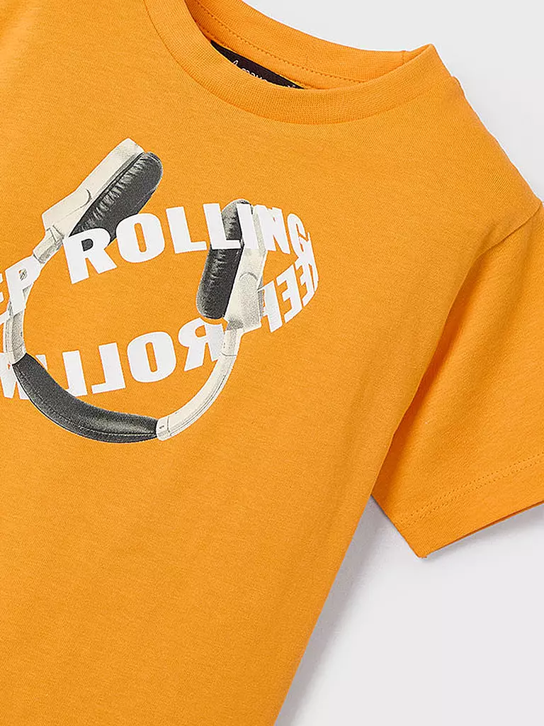 MAYORAL | Jungen T-Shirt Set 2-teilig | orange