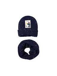MAYORAL | Kinder Set 2-teilig Haube, Schal | Bleu foncé