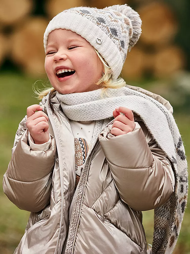 MAYORAL | Kinder Set Haube und Schal 2-teilig | Beige