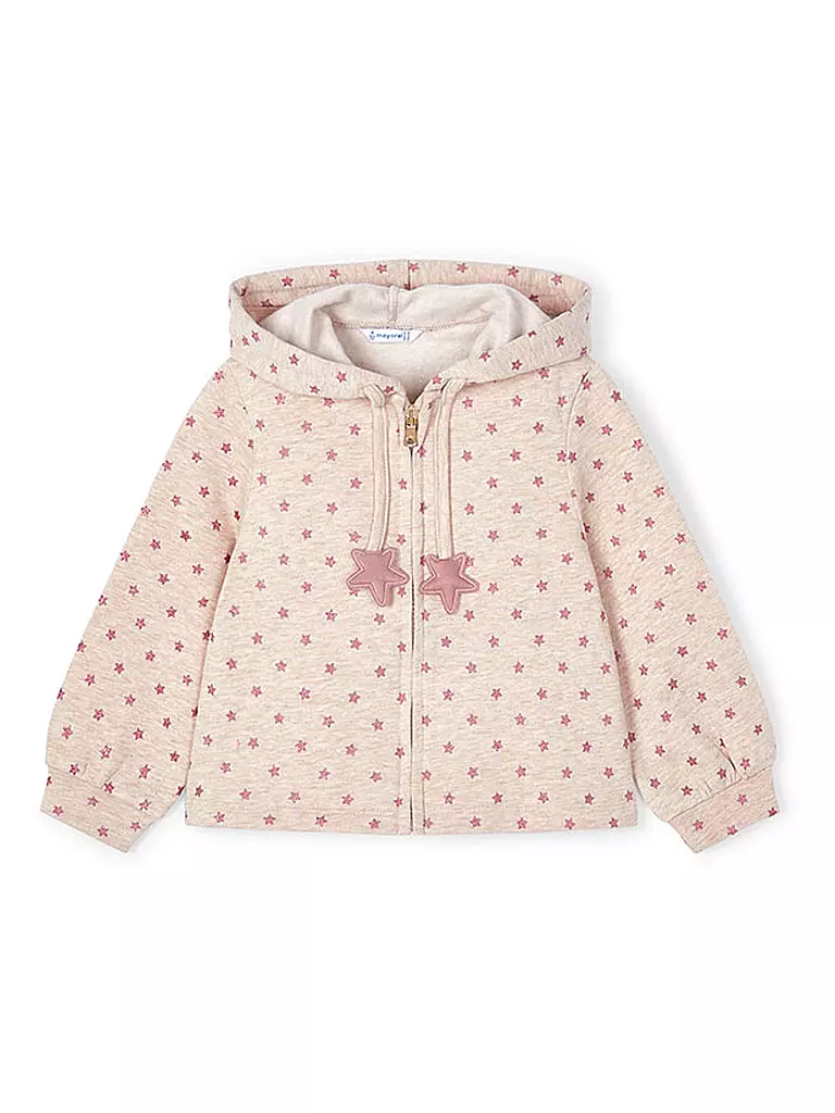 MAYORAL | Mädchen Set  3-teillig Sweatjacke, Langarmshirt und Jogginghose | Rose