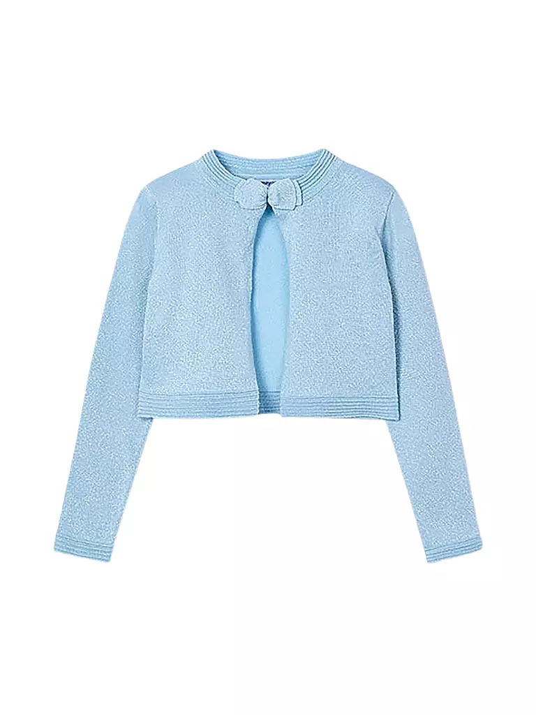 MAYORAL | Mädchen Strickjacke  | Bleu clair