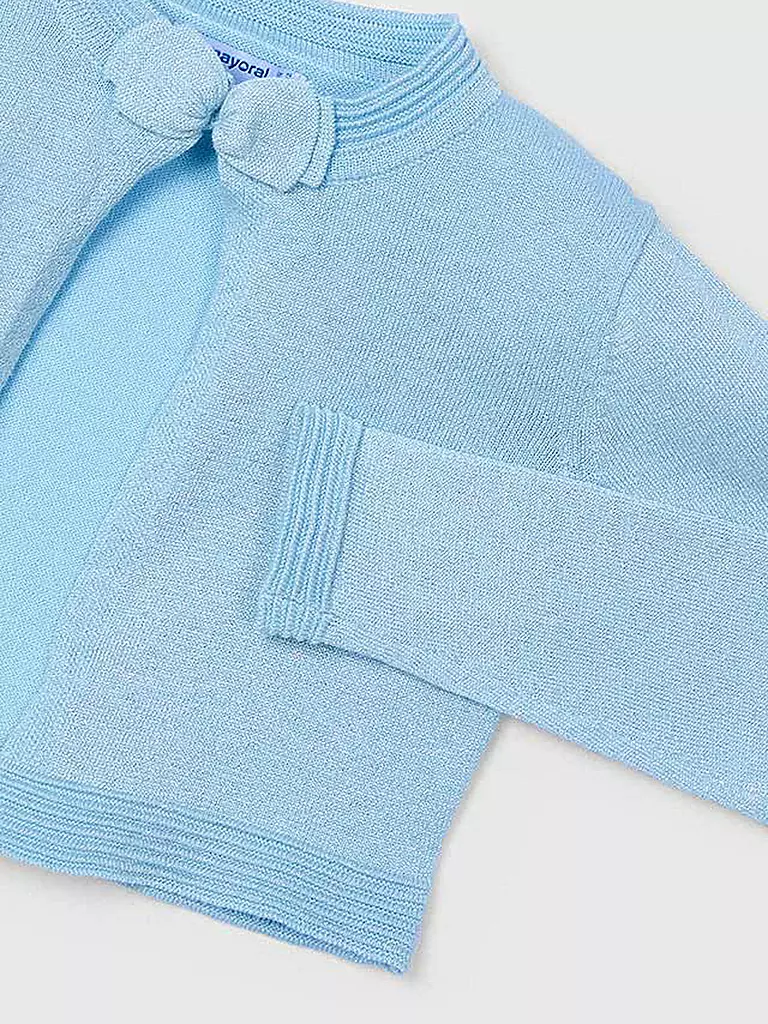 MAYORAL | Mädchen Strickjacke  | Bleu clair
