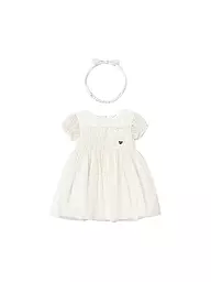 MAYORAL | Robe bébé et bandeau | Crème
