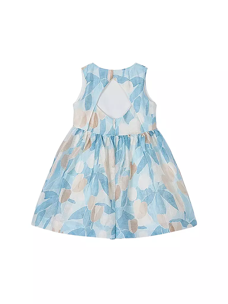 MAYORAL | Robe en lin pour fille | hellblau