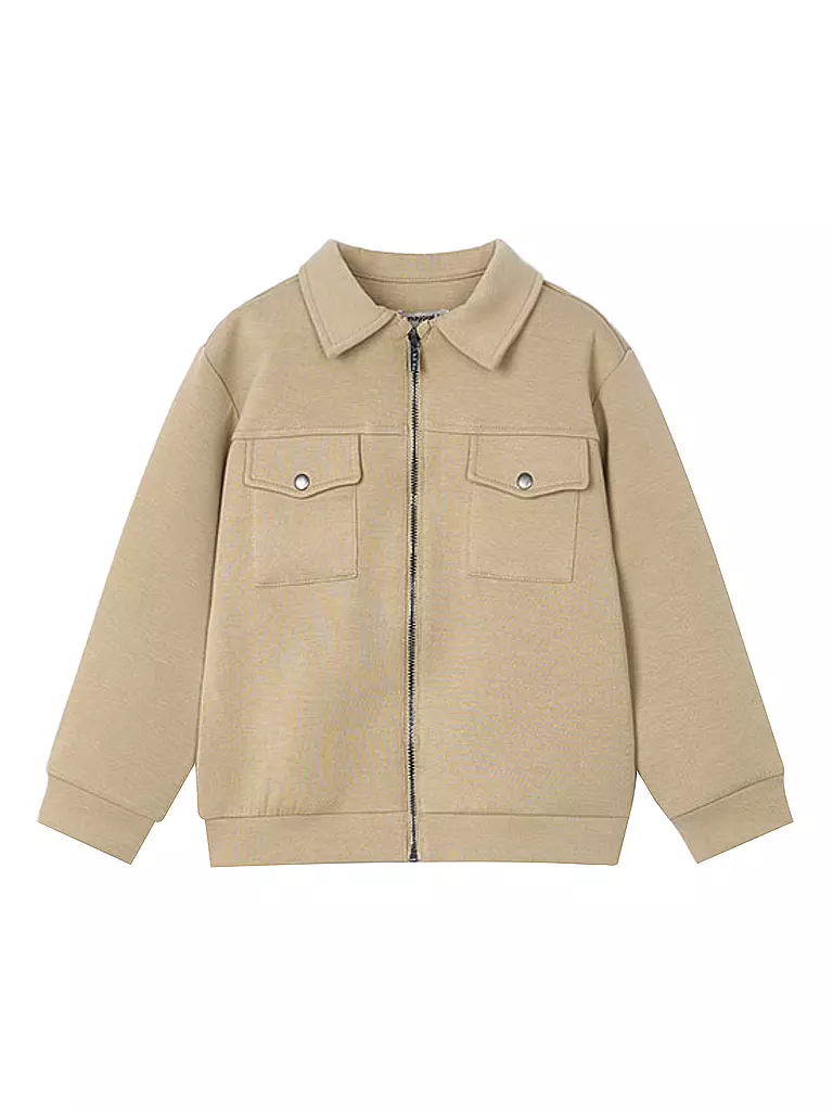 MAYORAL | Sweat zippé garçon | beige