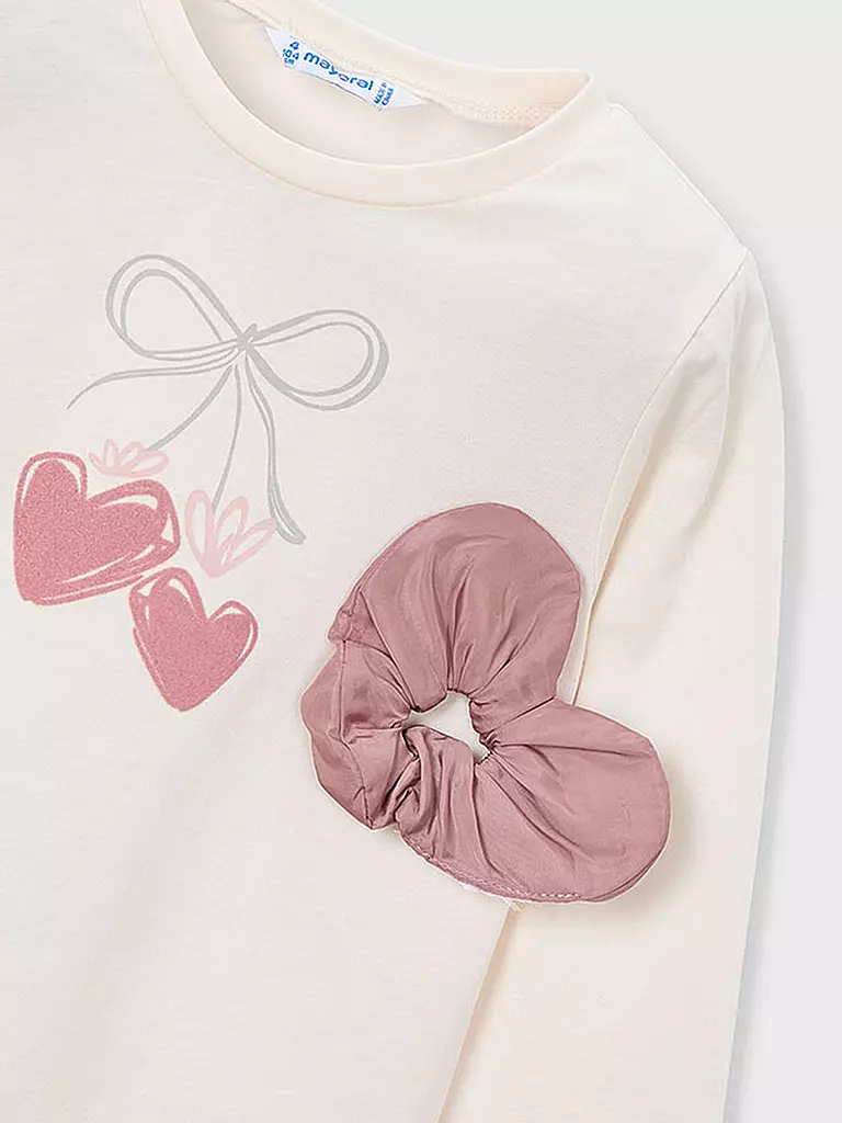 MAYORAL | T-shirt à manches longues et chouchou pour fille | 