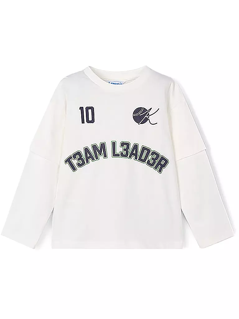 MAYORAL | T-shirt à manches longues garçon | weiss