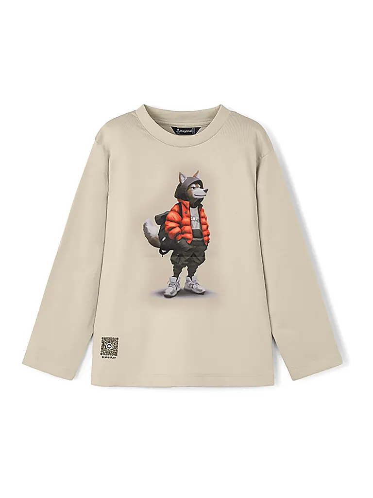 MAYORAL | T-shirt à manches longues garçon | Beige
